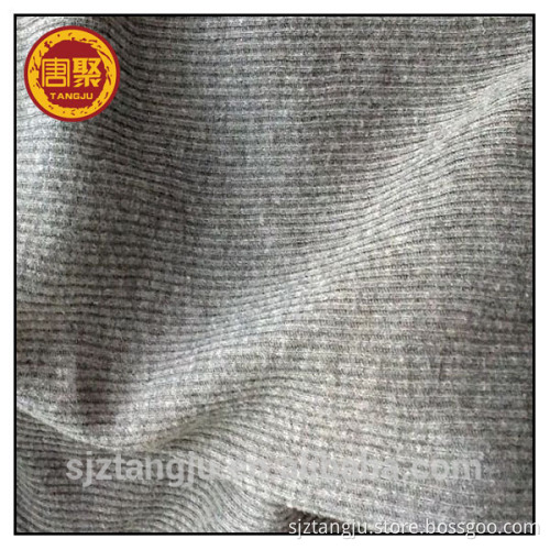 100% Cotton Tubular Jersey Rib Knitted Fabric